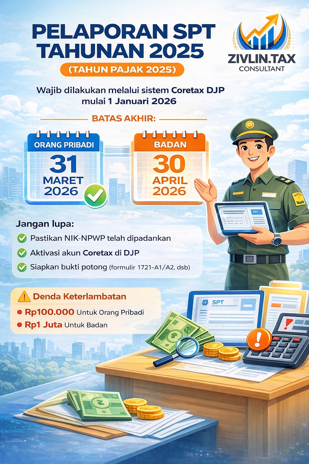 lapor coretax 2025